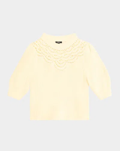 Rails Steph Mock-neck Top In Yellow