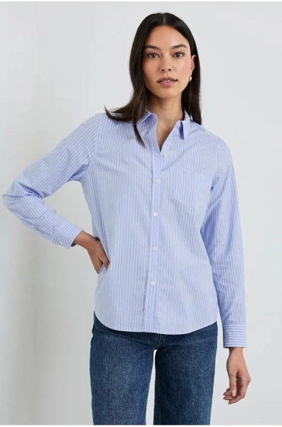 RAILS STINA SHIRT IN OXFORD WHITE STRIPE