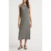 Rails Striped Tank Dress In Black Birch Stripe
