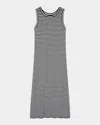 Rails Striped Tank Dress In Black Birch Stripe