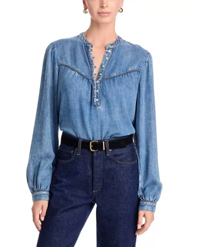 Rails Sunna Denim Shirt In Blue Stone