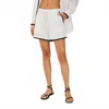 Rails Sunny Mid Rise Pull-on Short In Black In White