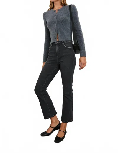 Rails Sunset Crop Jeans In Black Pearl
