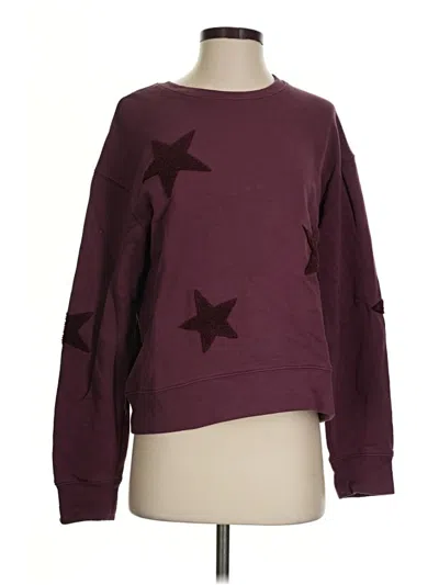 Pre-owned Rails Sweatshirt In Burgundy