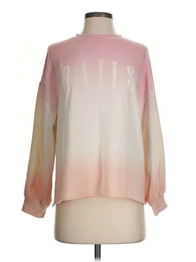 Pre-owned Rails Sweatshirt In Pink