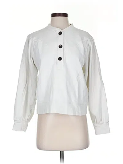 Pre-owned Rails Sweatshirt In White