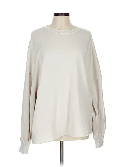 Pre-owned Rails Sweatshirt In White