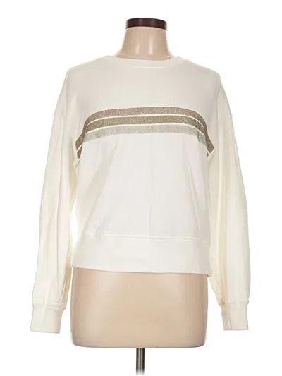 Pre-owned Rails Sweatshirt In White