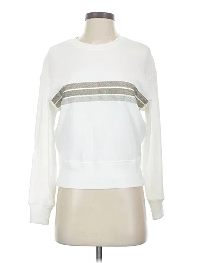 Pre-owned Rails Sweatshirt In White