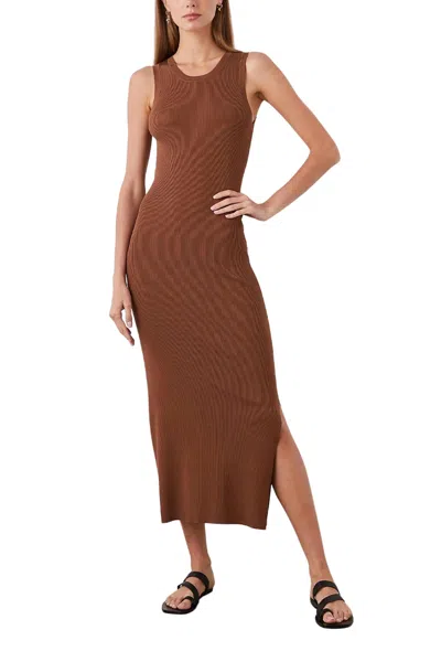 Rails Syd Midi Dress In Toffee In Brown