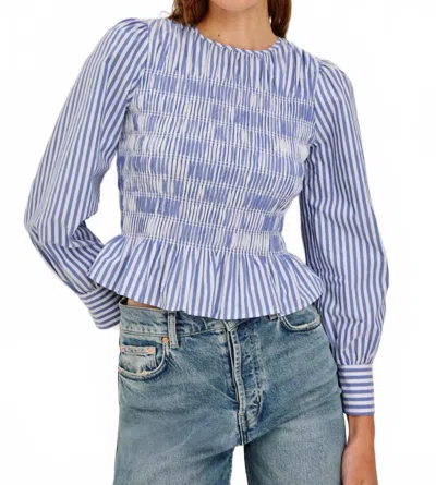 Rails Tabi Top In Mariner White In Multi