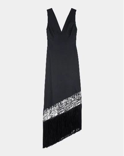 RAILS TAMARA ASYMMETRIC MIDI DRESS