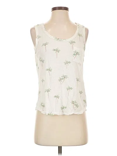 Pre-owned Rails Tank Top Ivory Halter Neckline Tops