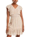 RAILS TARA EMBROIDERED STRIPED DRESS