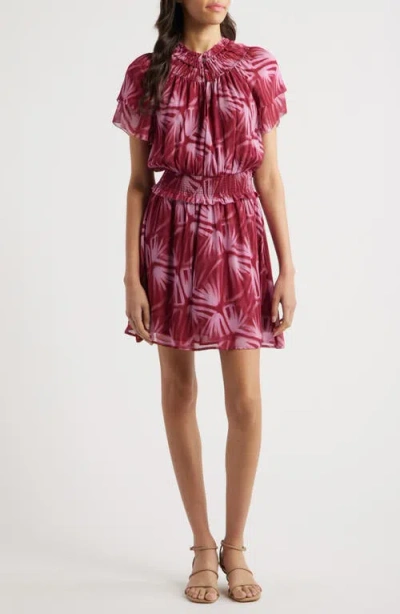 Rails Terrin Botanical Print Ruffle Dress In Bahia