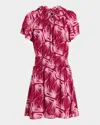 Rails Terrin Botanical Print Ruffle Dress In Bahia