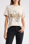 Rails Texax Logo Cotton T-shirt In  Texas