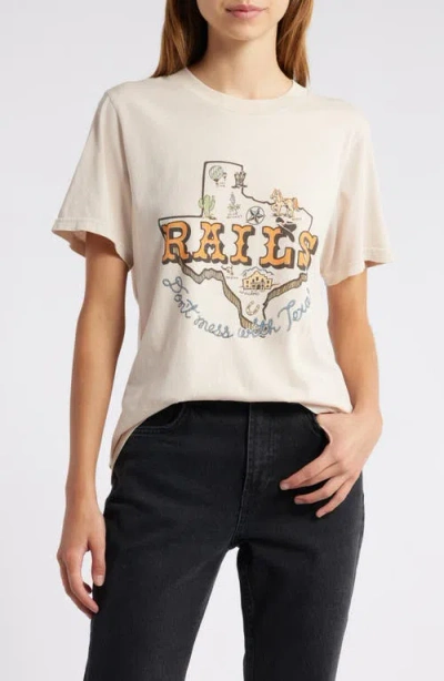 Rails Graphic Boyfriend T-shirt In Neutral