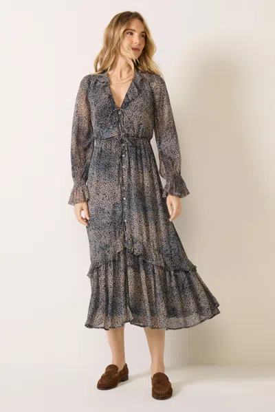 Rails Theresa Midi Dress In Black