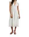 Rails Tina Long Dress In White In White