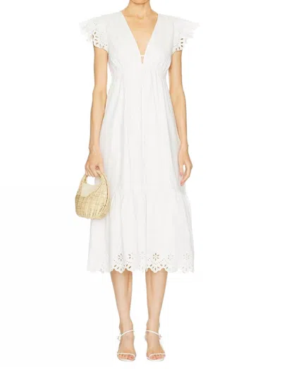Rails Tina Long Dress In White