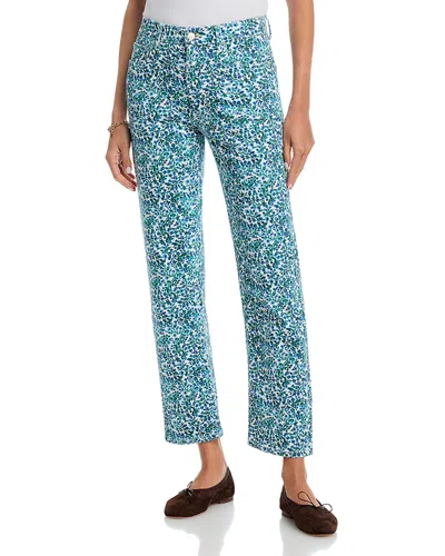 Rails Topanga High Rise Printed Jeans In Blue Vine