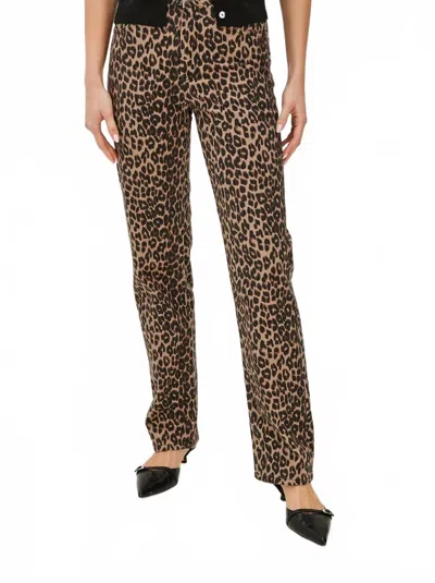 Rails Topanga High-rise Straight-leg Jeans In Brown Nala In Multi