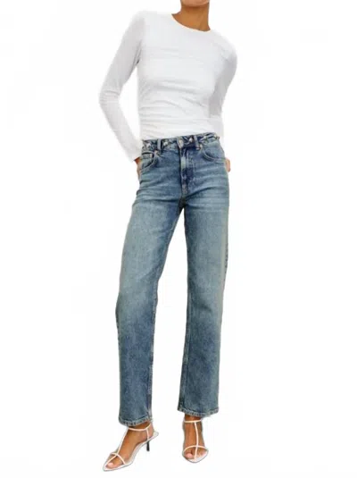 Rails Topanga Studded Straight Jean In Desert Sky Studded In Blue