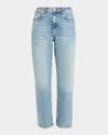 Rails Topanga Studded Straight-leg Jeans In Blue