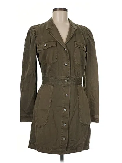 Pre-owned Rails Trenchcoat In Green