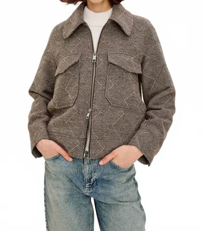 Rails Truckee Two-way Zip Jacket In Brown