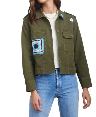 Rails Tuli Jacket In Olive In Gold