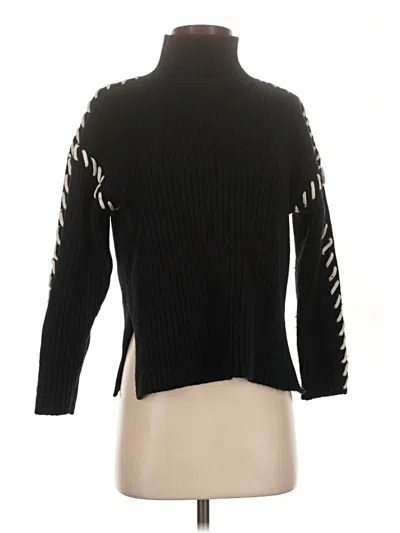 Pre-owned Rails Turtleneck Sweater In Black