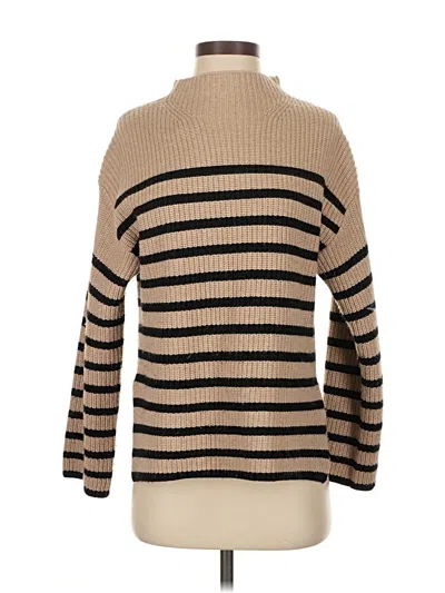 Pre-owned Rails Turtleneck Sweater In Brown