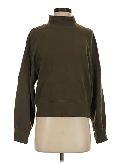 Pre-owned Rails Turtleneck Sweater In Green