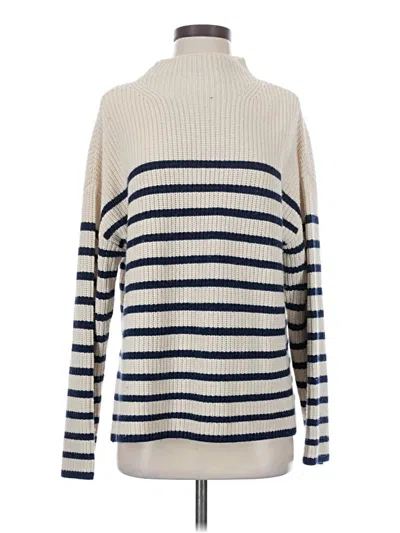 Pre-owned Rails Turtleneck Sweater In Ivory