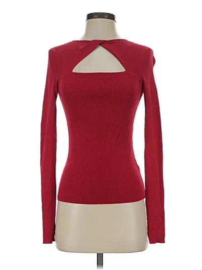 Pre-owned Rails Turtleneck Sweater In Red