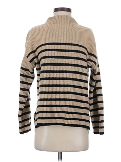 Pre-owned Rails Turtleneck Sweater In Tan