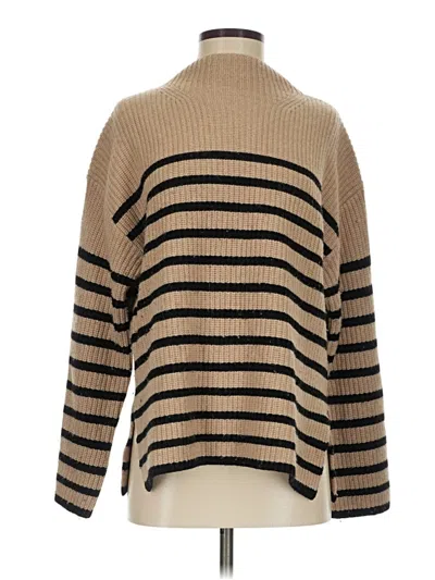 Pre-owned Rails Turtleneck Sweater In Tan