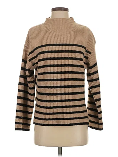 Pre-owned Rails Turtleneck Sweater In Tan