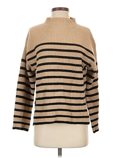 Pre-owned Rails Turtleneck Sweater In Tan