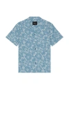 Rails Tyler Camp Shirt In Blue