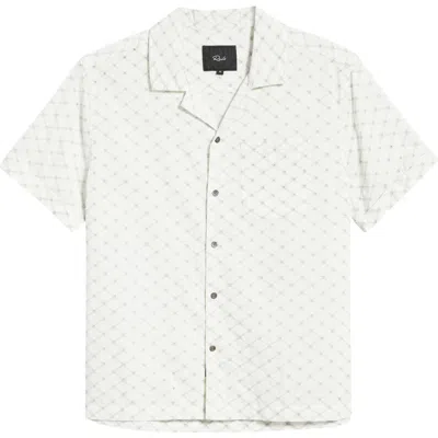Rails Tyler Eyelet Camp Shirt In White