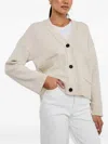 Rails Lindi Cotton-blend Cardigan In White