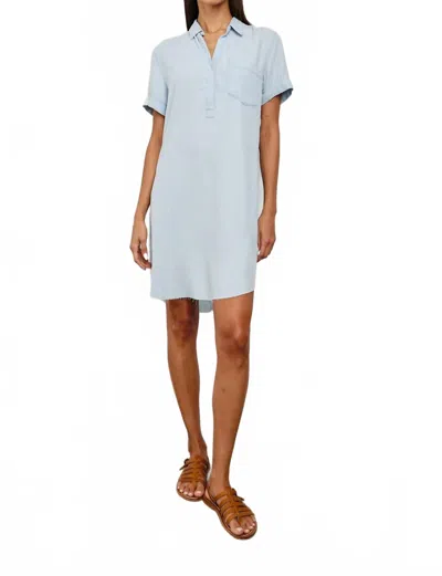 Rails Valerie Shirt Dress In Light Vintage In Blue