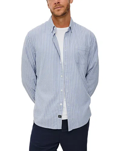 Rails Vance Stripe Pocket Shirt In Blue