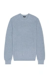Rails Vann Sweater Light Blue Heather In Blue