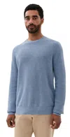 Rails Vann Sweater Light Blue Heather In Blue