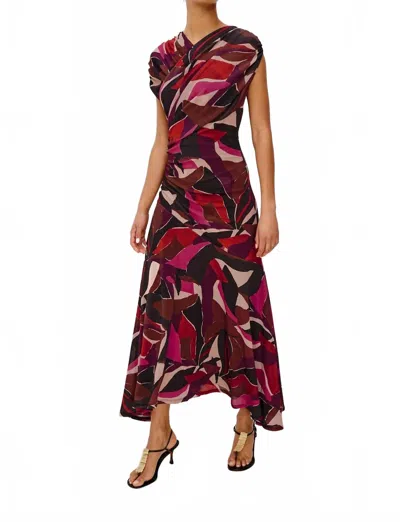 Rails Vanya Maxi Dress In Multi Paradise In Red