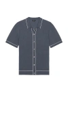 Rails Vernon Button Down Shirt In Navy